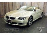 2008 Mineral Silver Metallic BMW 6 Series 650i Convertible #31426019