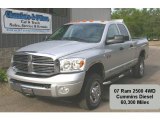 2007 Bright Silver Metallic Dodge Ram 2500 Laramie Quad Cab 4x4 #31426207