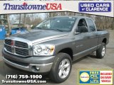 2007 Mineral Gray Metallic Dodge Ram 1500 Big Horn Edition Quad Cab 4x4 #31426677