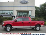 2010 Red Candy Metallic Ford F150 XLT SuperCrew 4x4 #31426061