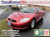 2009 Rave Red Pearl Mitsubishi Eclipse GS Coupe #31426702