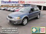 2006 Atlantic Blue Pearl Subaru Outback 2.5i Wagon #31426705