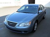 2010 Medium Silver Blue Hyundai Sonata GLS #31478492