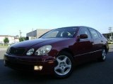 1999 Lexus GS Cinnabar Red Pearl