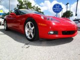 2005 Victory Red Chevrolet Corvette Convertible #31477888