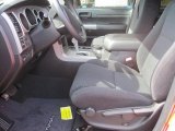 2010 Toyota Tundra TRD Sport Double Cab Black Interior