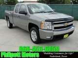 2008 Graystone Metallic Chevrolet Silverado 1500 LT Extended Cab #31478211