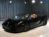 2008 Nero Noctis Lamborghini Gallardo Spyder #31536384