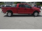 2007 Bright Red Ford F150 XLT SuperCrew 4x4 #31536949