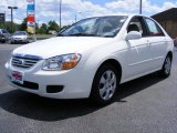 2007 White Kia Spectra EX Sedan #31536416