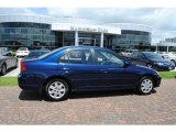 2003 Eternal Blue Pearl Honda Civic EX Sedan #31536840