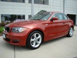 2008 Sedona Red Metallic BMW 1 Series 128i Coupe #31536467