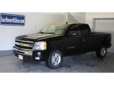 2010 Black Chevrolet Silverado 1500 LT Extended Cab 4x4 #31536886