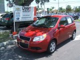 2010 Sport Red Chevrolet Aveo Aveo5 LT #31536510