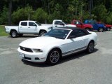 2010 Performance White Ford Mustang V6 Premium Convertible #31585402