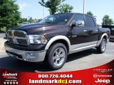 2010 Rugged Brown Pearl Dodge Ram 1500 Laramie Crew Cab #31585014