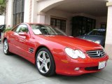 2005 Mars Red Mercedes-Benz SL 500 Roadster #3156131