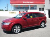 2009 Inferno Red Crystal Pearl Dodge Journey SXT AWD #31584906