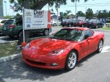 2009 Victory Red Chevrolet Corvette Coupe #31584916