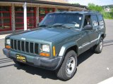 2000 Medium Fern Green Metallic Jeep Cherokee Sport 4x4 #31585514