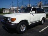 1996 White Toyota Land Cruiser  #31585333