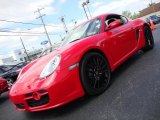 2008 Guards Red Porsche Cayman S #31643560