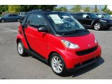 2009 Rally Red Smart fortwo passion cabriolet #31644088
