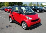 2009 Rally Red Smart fortwo passion cabriolet #31644090