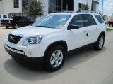 2010 Summit White GMC Acadia SLE #31644104