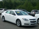 2010 Summit White Chevrolet Malibu LS Sedan #31644308