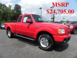 2010 Torch Red Ford Ranger Sport SuperCab #31712377