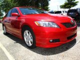 2007 Barcelona Red Metallic Toyota Camry SE V6 #31712264