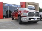 2010 Inferno Red Crystal Pearl Dodge Ram 2500 Big Horn Edition Crew Cab #31712419
