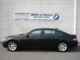 2008 Black Sapphire Metallic BMW 7 Series 750Li Sedan #31712474
