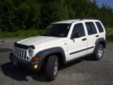 2006 Stone White Jeep Liberty Sport 4x4 #31712315