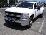 2007 Summit White Chevrolet Silverado 3500HD Crew Cab 4x4 Dually #31742979