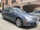 2007 Platinum Blue Metallic Mercedes-Benz E 350 4Matic Wagon #31743156