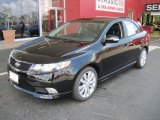 2010 Ebony Black Kia Forte SX #31743450