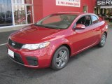 2010 Spicy Red Kia Forte Koup EX #31743451
