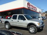 2004 Lunar Mist Metallic Toyota Tacoma V6 Double Cab 4x4 #3172463