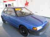 1992 Laguna Blue Metallic Mazda 323  #31791044