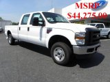 2010 Oxford White Ford F250 Super Duty XL Crew Cab 4x4 #31791259