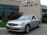 2005 Brilliant Silver Metallic Infiniti G 35 x Sedan #31791476