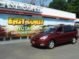 2005 Salsa Red Pearl Toyota Sienna XLE Limited AWD #31791293