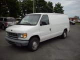 2001 Oxford White Ford E Series Van E150 Cargo #31791319