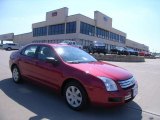 2007 Redfire Metallic Ford Fusion S #31791739