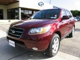 2009 Dark Cherry Hyundai Santa Fe SE #31791793