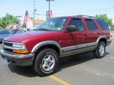 1999 Dark Cherry Red Metallic Chevrolet Blazer LS 4x4 #31791811
