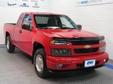 2007 Victory Red Chevrolet Colorado LS Extended Cab #31851366
