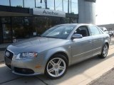 2008 Quartz Grey Metallic Audi A4 2.0T quattro Sedan #31851137